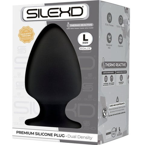 SILEXD - MODEL 1 PREMIUM SILICONE ANAL PLUG SILEXPAN PREMIUM THERMOREACTIVE SIZE L