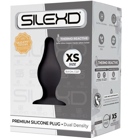 SILEXD - MODEL 2 PREMIUM SILICONE ANAL PLUG SILEXPAN PREMIUM THERMOREACTIVE SIZE XS
