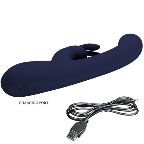PRETTY LOVE - LAMAR BLUE RABBIT &amp; G-SPOT VIBRATOR