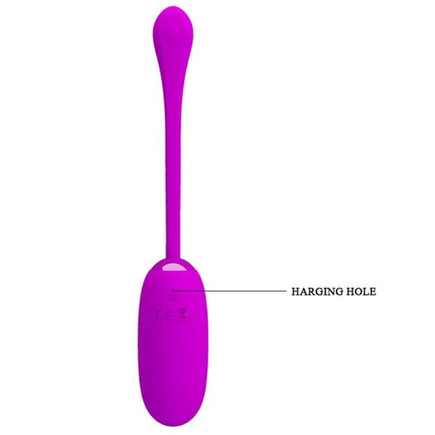 PRETTY LOVE - JULIUS WATERPROOF &amp; RECHARGEABLE VIBRATING EGG PURPLE