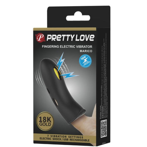 PRETTY LOVE - MARICO BLACK ELECTRO-STUMILATION FINGER SLEEVE