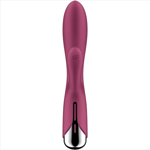 SATISFYER - SPINNING RABBIT 1 CLITORIS AND G-SPOT STIMULATION RED