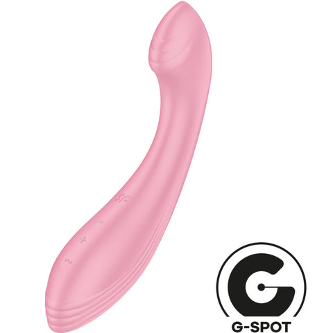 SATISFYER - G-FORCE PINK G-SPOT VIBRATING STIMULATOR