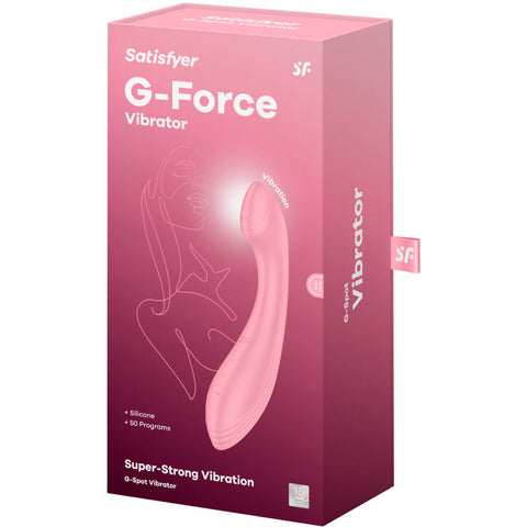 SATISFYER - G-FORCE PINK G-SPOT VIBRATING STIMULATOR