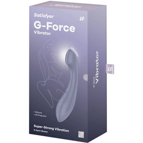 SATISFYER - G-FORCE PINK G-SPOT VIBRATING STIMULATOR