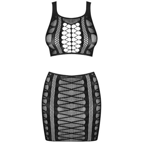 OBSESSIVE - K102 TOP & FALDA S/M/L