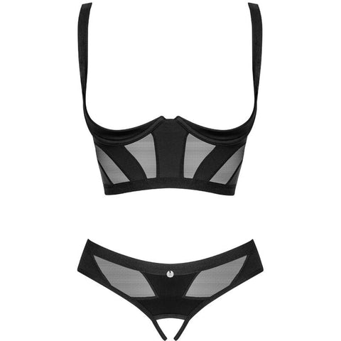 OBSESSIVE - CHIC AMORIA 2-PIECE SET WITHOUT CUP M/L