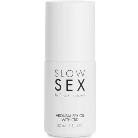 BIJOUX - SLOW SEX ACEITE DE MASAJE SEXUAL CON CBD 30 ML