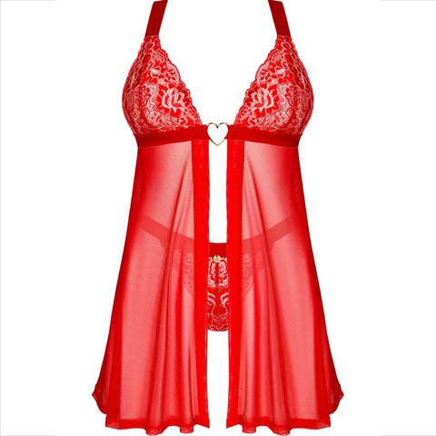 OBSESSIVE - ELIANES BABYDOLL &amp; TANGA XS/S
