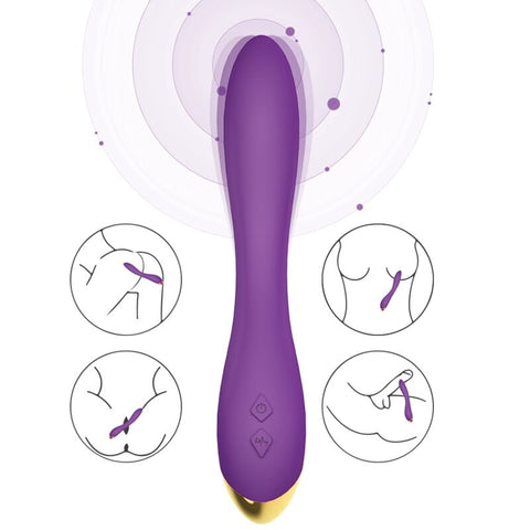 ARMONY - FLAMINGO MULTI-POSITION VIBRATOR VIOLET