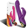 ARMONY - DILDO VIBRADOR RABBIT SILICONA VIOLETA