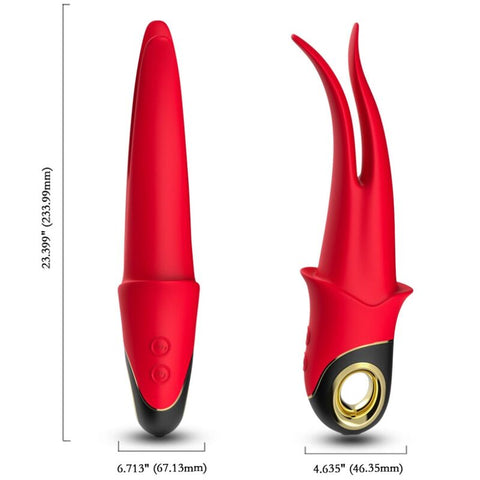 ARMONY - SHADOW VIBRATING CLAMP RED