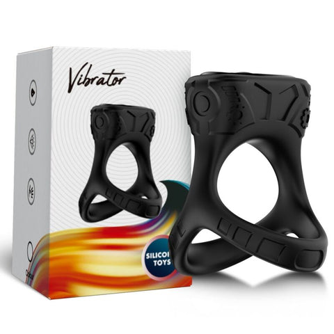 ARMONY - BLACK VIBRATING &amp; MULTIPOSITION RING