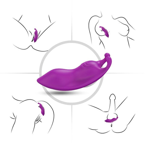 ARMONY - HONEYBEE PANTIES VIBRATING G-SPOT REMOTE CONTROL VIOLET