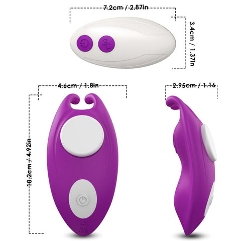 ARMONY - HONEYBEE PANTIES VIBRATING G-SPOT REMOTE CONTROL VIOLET