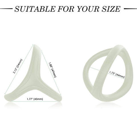 ARMONY - TRESSOR LUMINOUS DOUBLE SILICONE RING