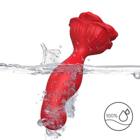 ARMONY - PINK VIBRATOR &amp; ANAL PLUG REMOTE CONTROL RED