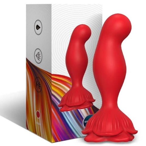 ARMONY - PINK VIBRATOR &amp; ANAL PLUG REMOTE CONTROL RED