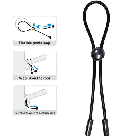PRETTY LOVE - ROPE RING PENIS AND TESTICLES