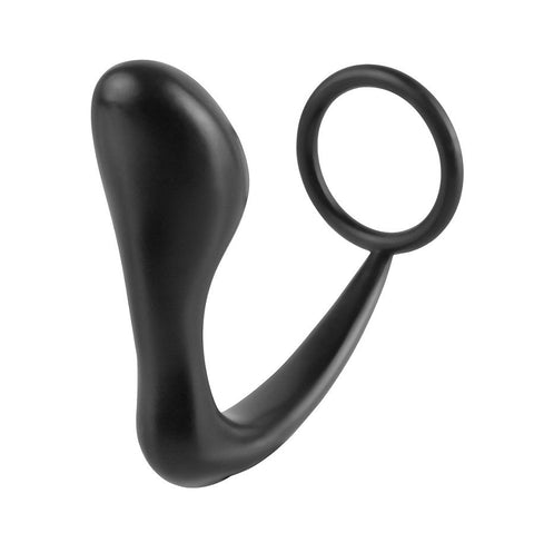 Ass gasm anillo con plug anal vibrador