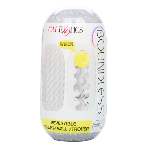 CALEXOTICS - BOUNDLESS SOFT REVERSIBLE STROKER YELLOW