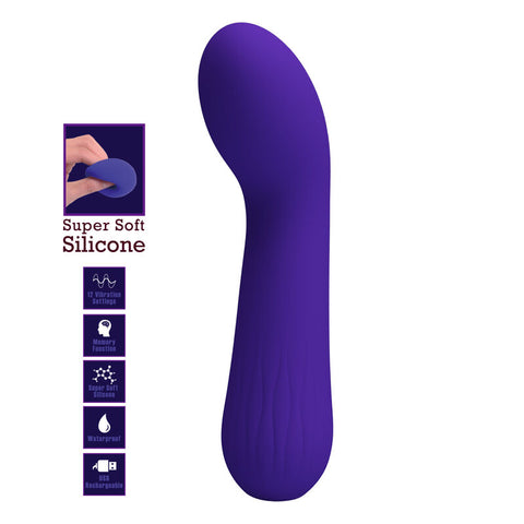 PRETTY LOVE - FAUN RECHARGEABLE LILAC VIBRATOR