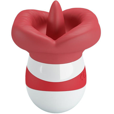 PRETTY LOVE - MINA LIGHT RED TONGUE STIMULATOR