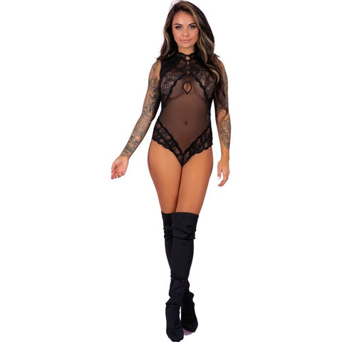 LIVCO CORSETTI FASHION - SAGEN LC 90694 BLACK BODY S/M