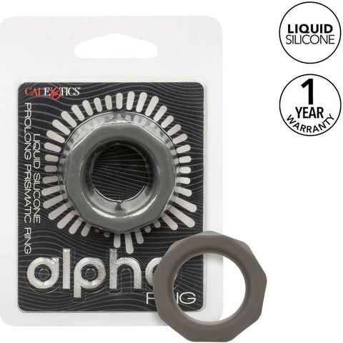 CALEXOTICS - ALPHA RING PROLONG PRISMATIC GREY