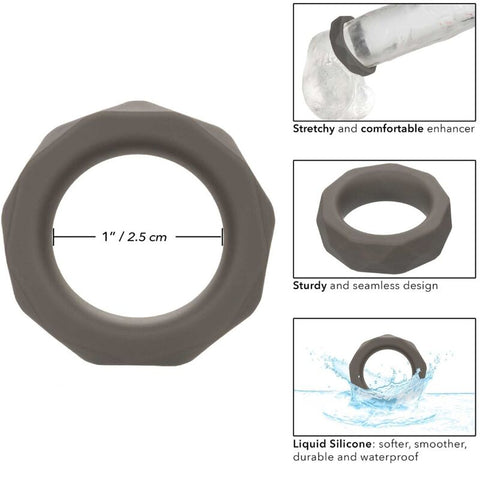 CALEXOTICS - ALPHA RING PROLONG PRISMATIC GREY