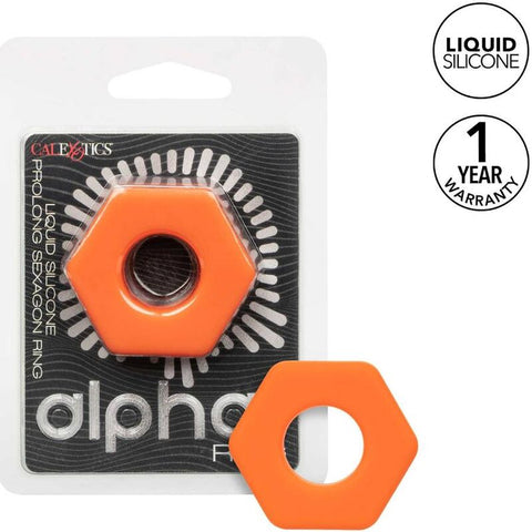 CALEXOTICS - ALPHA ORANGE SEXGONO PROLONG RING