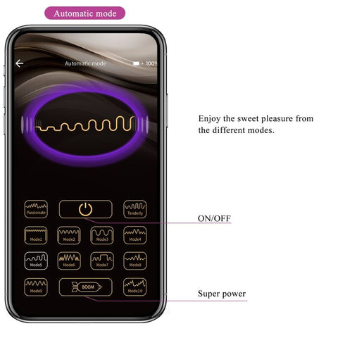 PRETTY LOVE - DOREEN LILAC RECHARGEABLE VIBRATING EGG