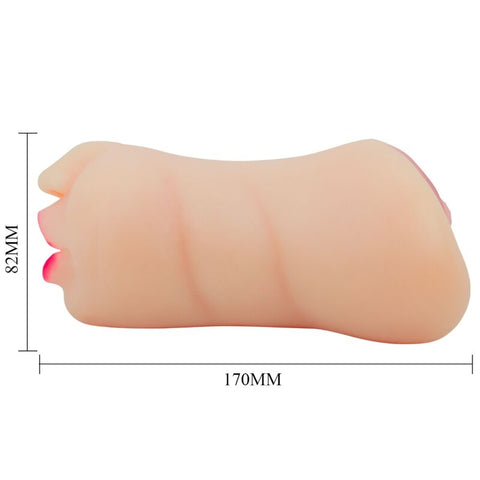 CRAZY BULL - ZOEY DOUBLE ENTRY VAGINA-SHAPED MASTUBATOR