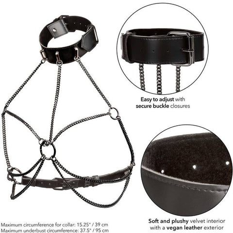 CALEXOTICS - EUPHORIA CHAIN ​​NECK HARNESS