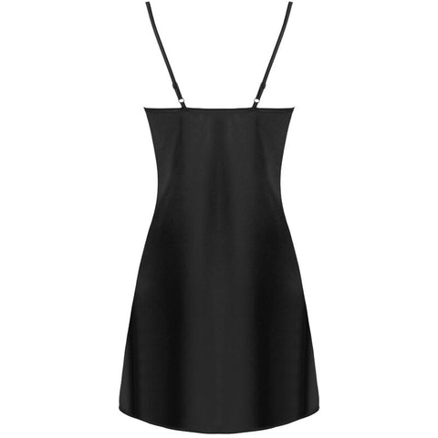 LIVCO CORSETTI FASHION - JACQUELINE LC 90249 ROBE + SHIRT + PANTY BLACK S/M