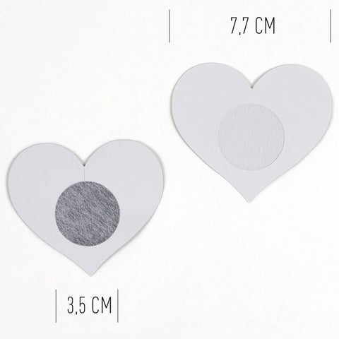 SECRET PLAY - WOW BOOBS! HEART-SHAPED NIPPLE COVERS