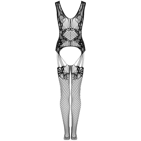 LIVCO CORSETTI FASHION - JULOVE BODYSTOCKING BLACK ONE SIZE
