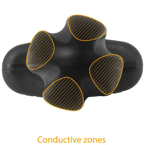 ELECTRASTIM - TARTARUS BLACK QUADRIPOLAR SILICONE ANAL PLUG