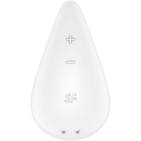SATISFYER - DEW DROP VIBRATOR LAY-ON WHITE