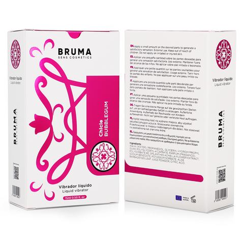 BRUMA - POTENTE GEL VIBRADOR LÍQUIDO CHICLE 15 ML