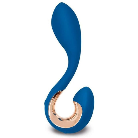 G-VIBE - GPOP 2 VIBRADOR PUNTO G FEMENINO Y P AZUL INDIGO