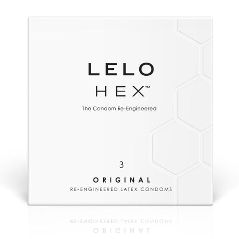 LELO - HEX PRESERVATIVO CAJA 3 UDS