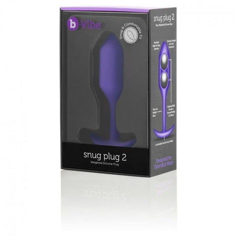 B-VIBE - SNUG PLUG ANAL 2 LILA