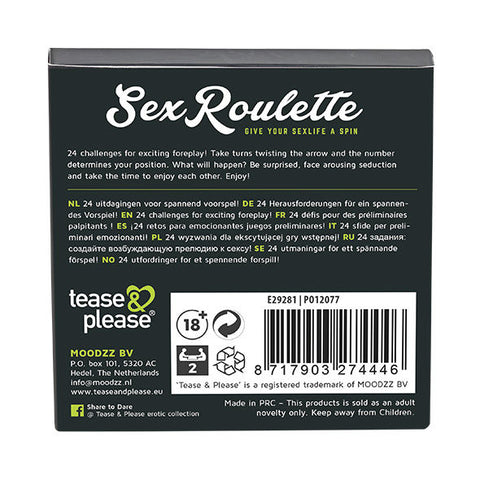 TEASE & PLEASE - SEX ROULETTE FOREPLAY