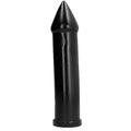 ALL BLACK - DILDO ANAL COLOR NEGRO TAMAÑO 24 CM