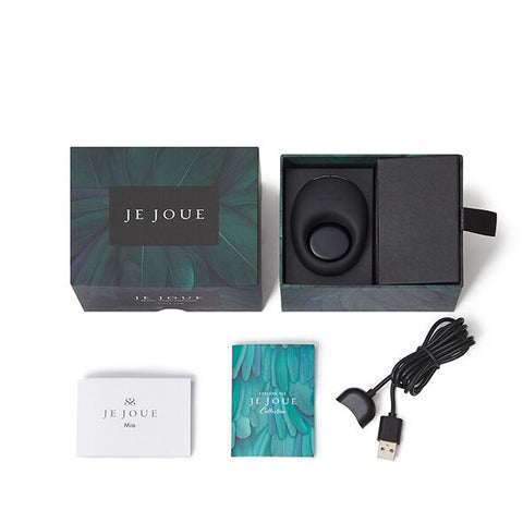 JE JOUE - MIO BLACK VIBRATING RING