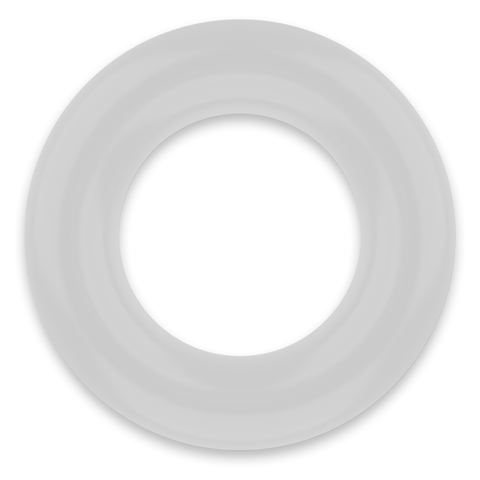 POWERING - SUPER FLEXIBLE Y RESISTENTE ANILLO PENE  5.5CM PR06 CLEAR