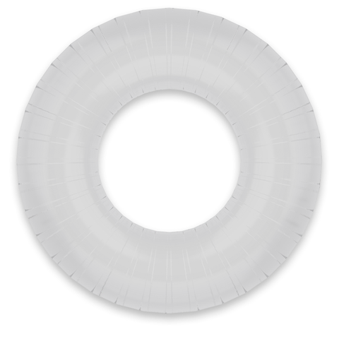 POWERING- SUPER FLEXIBLE Y RESISTENTE ANILLO PENE  4.5CM PR07 CLEAR