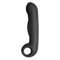 ELECTRASTIM - OVID SILICONE NEGRO DILDO vibradores para el ano femeninos y masculinos